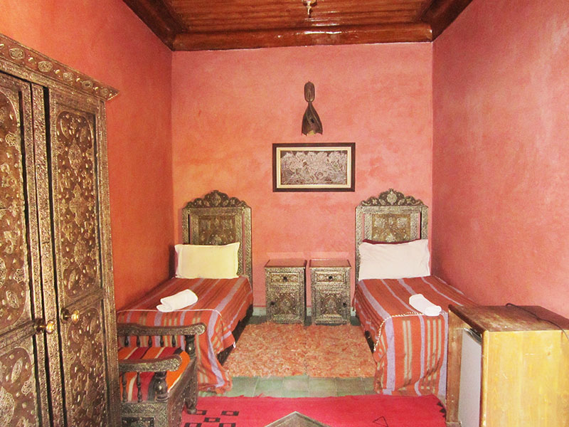 chambre triple narjis de riad à marrakech pas cher